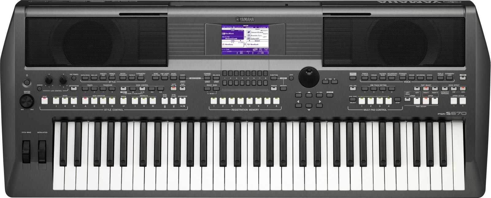 CLAVIER PORTABLE YAMAHA  PSR  S 670 Arp ges