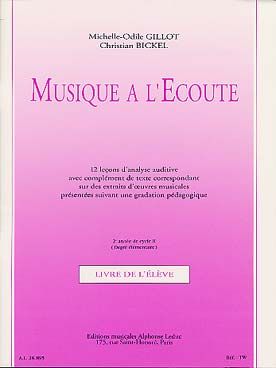 Musique A L Ecoute Livre Eleve Elementaire 2eme Annee Cycle 2 Arpeges