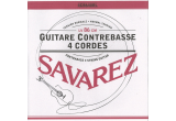 SAVAREZ JEU 4 CORDES BASSE 81CM 4CB640R - L'Atelier de la Guitare