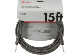 CABLE GUITARE JACK/JACK 4,5 M FENDER TWEED GRIS