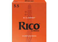 BOITE 10 ANCHES CLARINETTE SIB RICO BY D'ADDARIO N°3 1/2