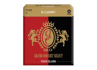 BOITE 10 ANCHES CLARINETTE SIB D'ADDARIO GRAND CONCERT THICK BLANK N°2