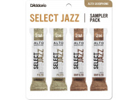 SAMPLER PACK 4 ANCHES SAXOPHONE ALTO D'ADDARIO N°2M-2H