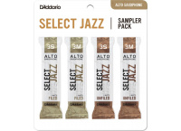 SAMPLER PACK 4 ANCHES SAXOPHONE ALTO D'ADDARIO N°3S-3M