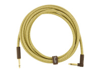 CABLE GUITARE JACK/JACK COUDE 3 M FENDER TWEED