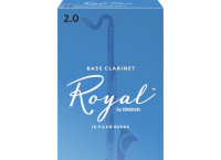 BOITE 10 ANCHES CLARINETTE BASSE D'ADDARIO ROYAL N°2