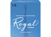 BOITE 10 ANCHES SAXOPHONE SOPRANO D'ADDARIO ROYAL N°1 1/2