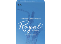 BOITE 10 ANCHES SAXOPHONE BARYTON D'ADDARIO ROYAL N°2 1/2