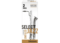 BOITE 5 ANCHES SAXOPHONE BARYTON D'ADDARIO SELECT JAZZ UNFILED N°2 H