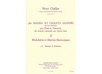 380 BASSES ET CHANTS DONNES VOL 2B ELEMENTS DE REALISATION