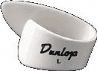 POUCE DUNLOP MEDIUM NYLON BLANC