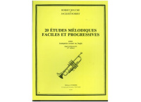 20 ETUDES MELODIQUES FACILES ET PROGRESSIVES 1ER CAHIER