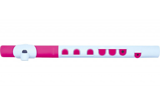 FLUTE NUVO TOOT BLANCHE ET ROSE