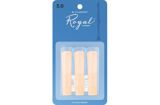 PACK 3 ANCHES CLARINETTE SIB D'ADDARIO ROYAL N°3