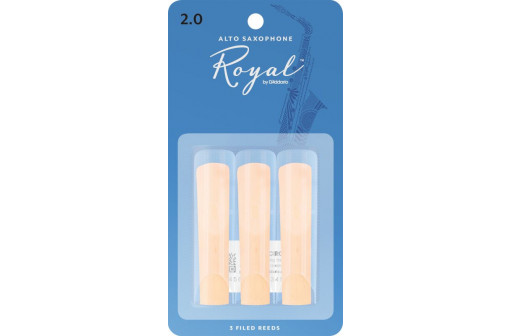 PACK 3 ANCHES SAXOPHONE ALTO D'ADDARIO ROYAL N°2