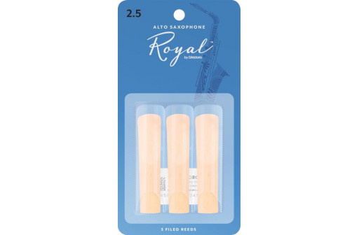 PACK 3 ANCHES SAXOPHONE ALTO D'ADDARIO ROYAL N°2,5