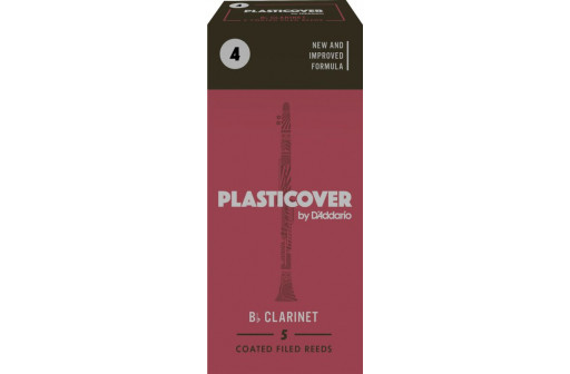 BOITE 5 ANCHES CLARINETTE SIB D'ADDARIO PLASTICOVER N°4