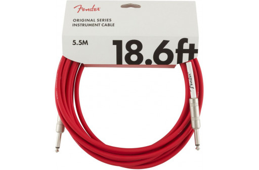 CABLE GUITARE JACK/JACK FENDER ORIGINAL SERIE INSTRUMENT 5,5M