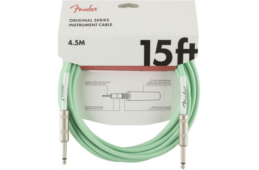 CABLE GUITARE JACK/JACK FENDER ORIGINAL SERIE INSTRUMENT 4,5M