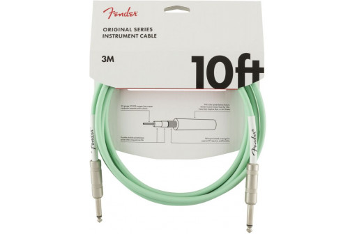 CABLE GUITARE JACK/JACK FENDER ORIGINAL SERIE INSTRUMENT 3M