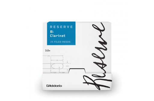 ANCHE CLARINETTE SIB D'ADDARIO RESERVE N°3 1/2