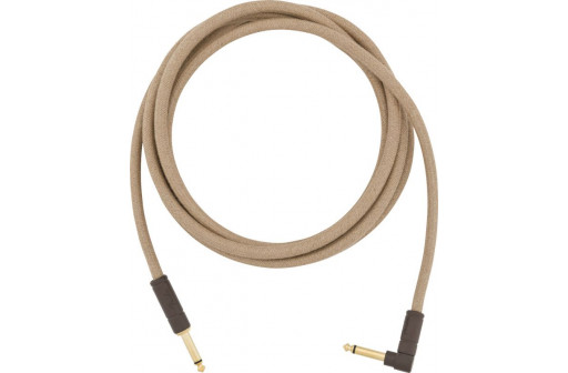 CABLE FENDER 10' ANGLED FESTIVAL INSTRUMENT PURE HEMP NATURAL