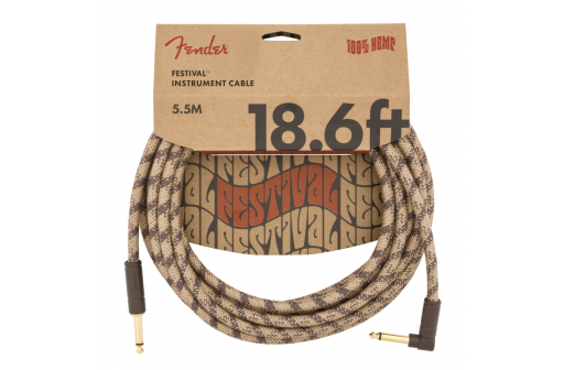 CABLE FENDER 18,6' ANGLED FESTIVAL INSTRUMENT PURE HEMP BROWN STRIPE