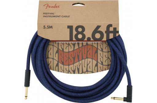 CABLE FENDER 18,6' ANGLED FESTIVAL INSTRUMENT PURE BLUE DREAM