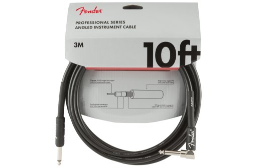 CABLE GUITARE JACK/JACK FENDER PROFESSIONAL SERIE INSTRUMENT 3 M