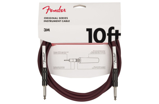 CABLE GUITARE JACK/JACK FENDER ORIGINAL SERIE INSTRUMENT 3 M