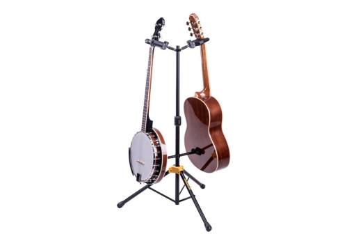 STAND 2 GUITARES HERCULES GS422B-PLUS TETE AUTO BLOQUANTE