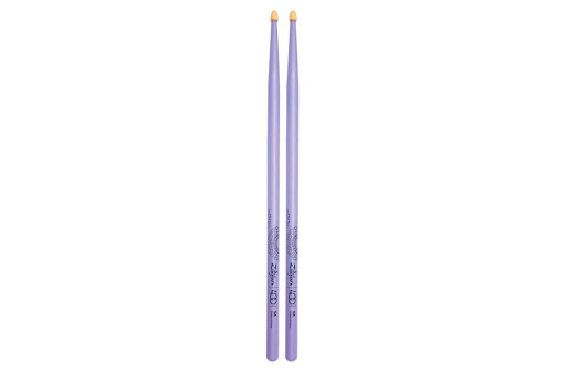 PAIRE BAGUETTES BATTERIE ZILDJIAN 5A ACORN VIOLET