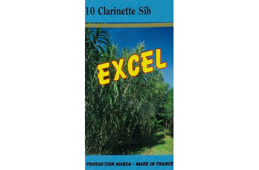 BOITE ANCHES CLARINETTE SIB MARCA EXCEL N°3