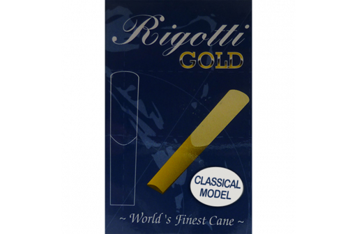 BOITE ANCHES CLARINETTE SIB RIGOTTI GOLD CLASSIC N°2 1/2 STRONG