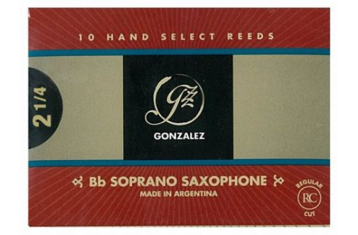 BOITE ANCHES SAXOPHONE SOPRANO GONZALEZ RC N°2 1/4