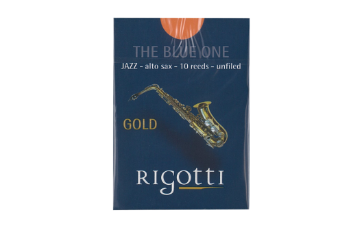 BOITE ANCHES SAXOPHONE ALTO RIGOTTI GOLD CLASSIC N°2 1/2 STRONG