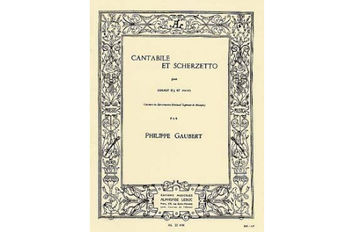 CANTABILE ET SCHERZETTO