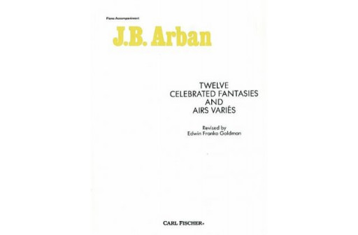 12 CELEBRATED FANTASIES AND AIRS VARIES PIANO ACCOMP.