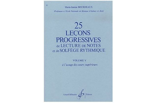 25 LECONS PROGRESSIVES VOL 5 SUPERIEUR 1