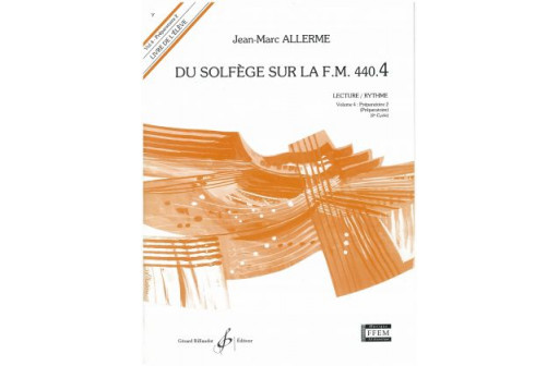 DU SOLFEGE SUR LA FM 440.4 VOL 4 ELEVE LECTURE/RYTHME