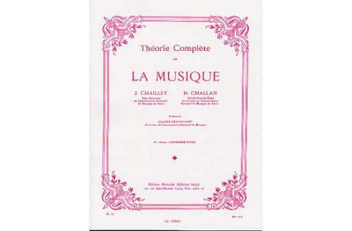 THEORIE COMPLETE DE LA MUSIQUE VOL 2