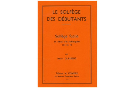 LE SOLFEGE DES DEBUTANTS FACILE CLES DE SOL ET FA MELANGEES