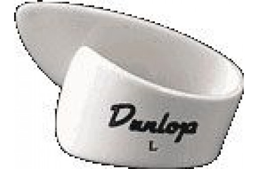 POUCE DUNLOP MEDIUM NYLON BLANC