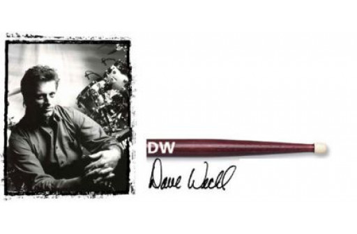 PAIRE BAGUETTES BATTERIE VIC FIRTH DAVE WECKL DW