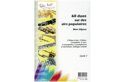 60 DUOS SUR DES AIRS POPULAIRES