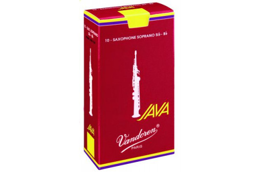 BOITE ANCHES SAXOPHONE SOPRANO VANDOREN JAVA RED N°2 1/2