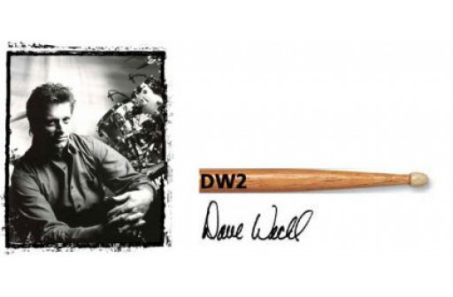 PAIRE BAGUETTES BATTERIE VIC FIRTH DAVE WECKL EVOLUTION