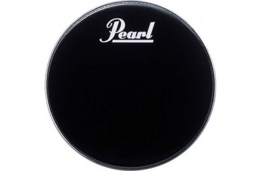 PEAU PEARL GROSSE CAISS TIMBRE 22" SIGLEE NOIRE