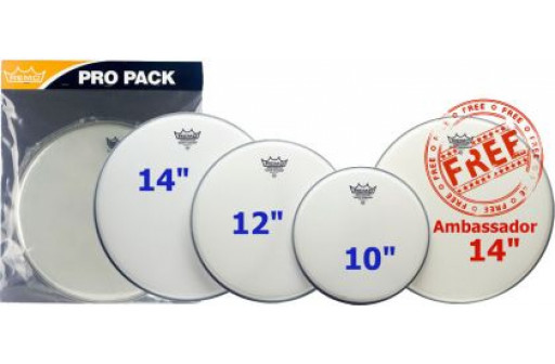 PRO PACK PEAUX REMO EMPEROR SABLEE 10"/12"/14"/14"